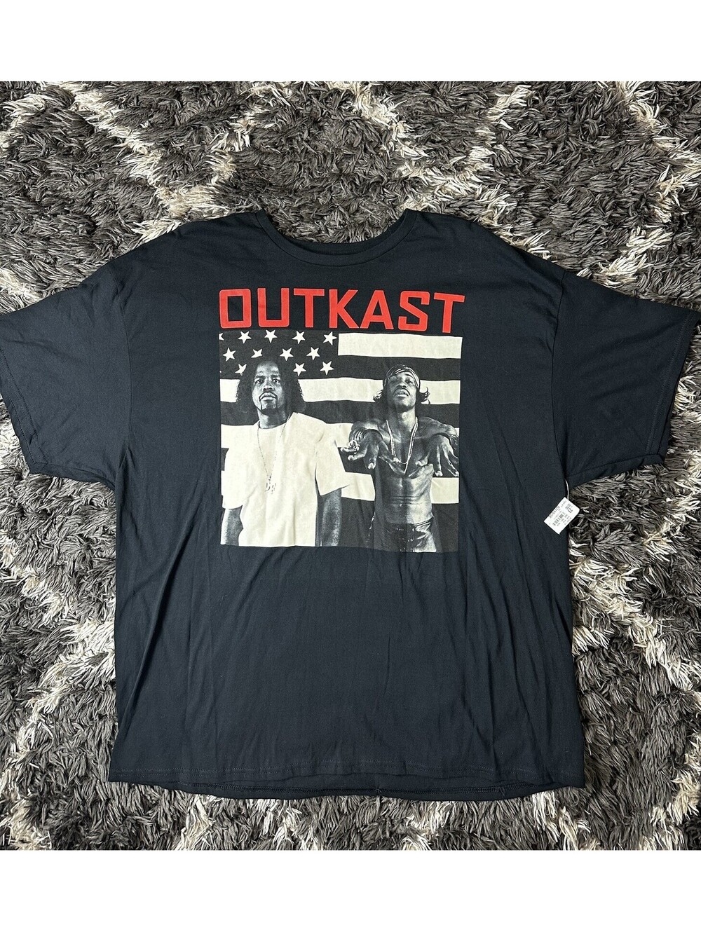 NWT Outkast Stankonia Rap Graphic T-Shirt Black Size 3XL